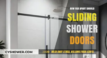 Optimal Spacing for Sliding Shower Doors: A Practical Guide