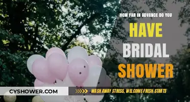 Perfect Timing: Planning Your Bridal Shower in Advance