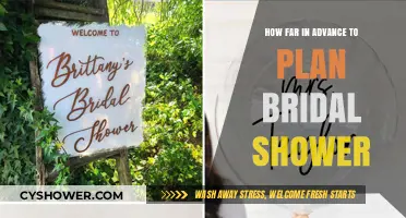 Perfect Timing: Planning the Ideal Bridal Shower in Advance