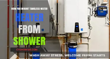 Optimal Placement: Mounting Tankless Water Heaters Near Showers
