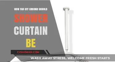 Perfect Shower Curtain Height: How Far Off the Ground?