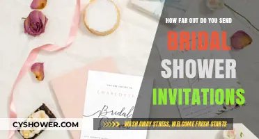 Perfect Timing: When to Send Bridal Shower Invitations for Guests