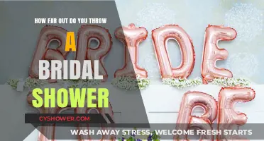 Perfect Timing: When to Host a Bridal Shower Before the Wedding