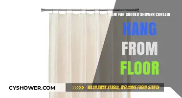 Perfect Shower Curtain Length: How Far From the Floor?