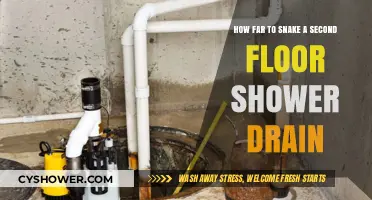 Snaking a Second Floor Shower Drain: Distance and Best Practices
