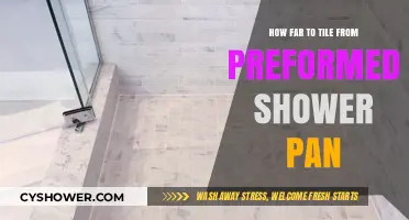 Tiling Around Preformed Shower Pans: Optimal Distance and Installation Tips