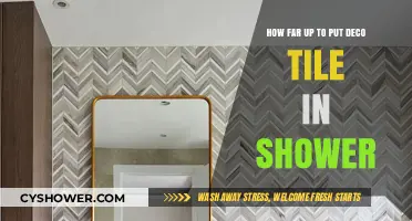 Ideal Deco Tile Height for Stylish and Functional Shower Design