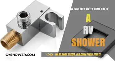 RV Shower Water Flow: How Fast Does It Really Come Out?
