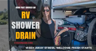 Optimal RV Shower Drain Speed: Tips for Efficient Water Flow