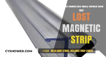 Repairing a Neo-Angle Shower Door's Missing Magnetic Strip: A DIY Guide