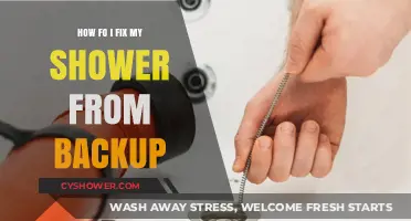 Quick Fixes to Prevent Shower Backup and Restore Drainage