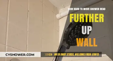 Moving Your Shower Head Higher: Challenges and Easy Solutions