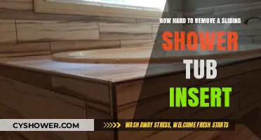 Challenges of Removing a Sliding Shower Tub Insert: A DIY Guide