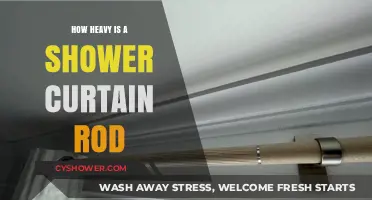 How Heavy is a Shower Curtain Rod: A Comprehensive Guide
