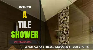 Understanding the Weight of a Tile Shower: A Comprehensive Guide