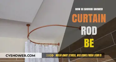 Ideal Shower Curtain Rod Height: Tips for Perfect Bathroom Setup