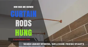 Optimal Shower Curtain Rod Height: A Guide to Perfect Placement