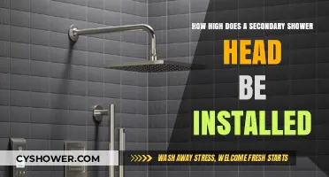 Optimal Height for Secondary Shower Head Installation: A Practical Guide