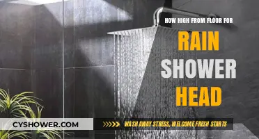 Optimal Rain Shower Head Height: A Guide to Perfect Placement