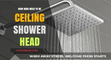 Optimal Ceiling Shower Head Height: Comfort and Functionality Guide