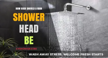 Optimal Rain Shower Head Height: A Guide for Comfort and Functionality