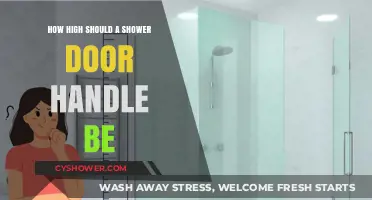 Optimal Shower Door Handle Height: A Guide for Comfort and Accessibility