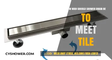 Perfect Shower Drain Height for Tile Installation: A Complete Guide