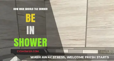 Ideal Shower Tile Border Height: Tips for a Perfect Installation