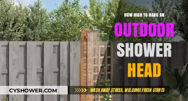 Perfect Height for Outdoor Shower Heads: Tips for Comfort and Functionality