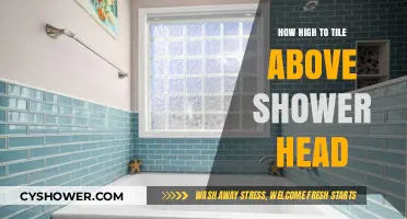 Optimal Tile Height Above Shower Head: A Practical Guide