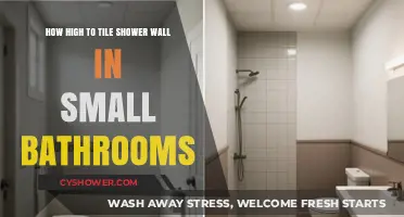 Optimal Shower Wall Tile Height for Compact Bathroom Designs