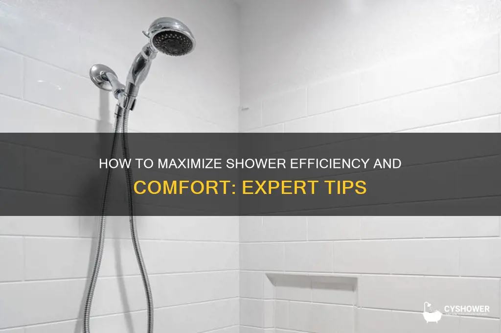 how how can a shower get