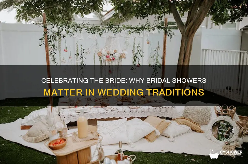how important is a bridal shower