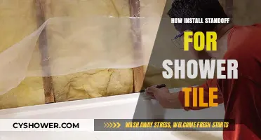Easy Guide to Installing Standoffs for Shower Tile Installation