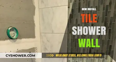 Step-by-Step Guide to Installing a Tile Shower Wall Easily
