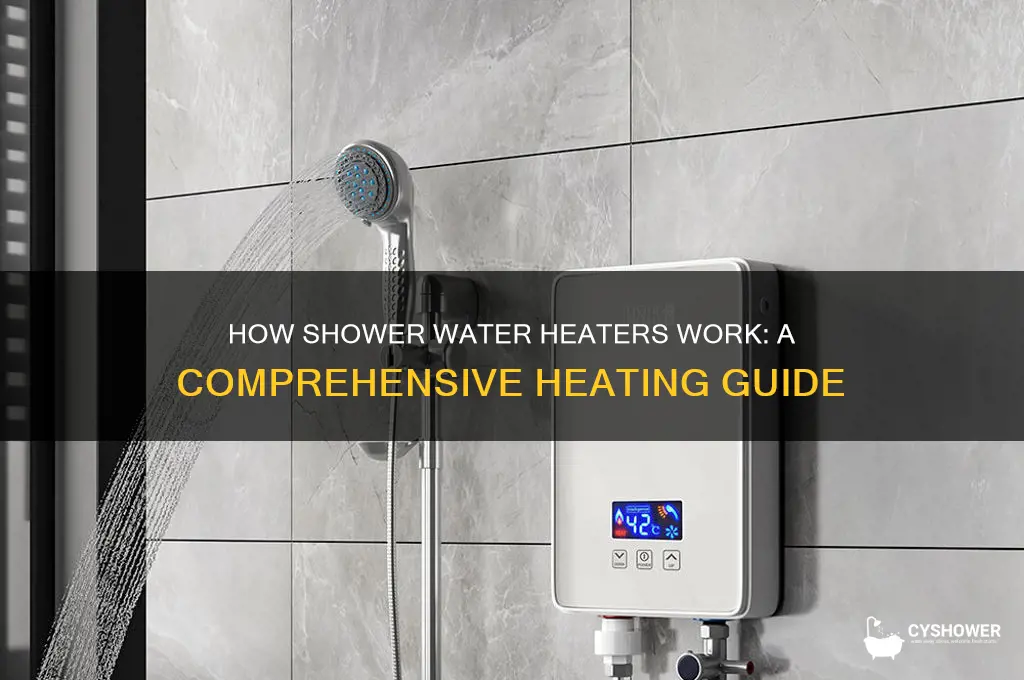 how is shower water heated