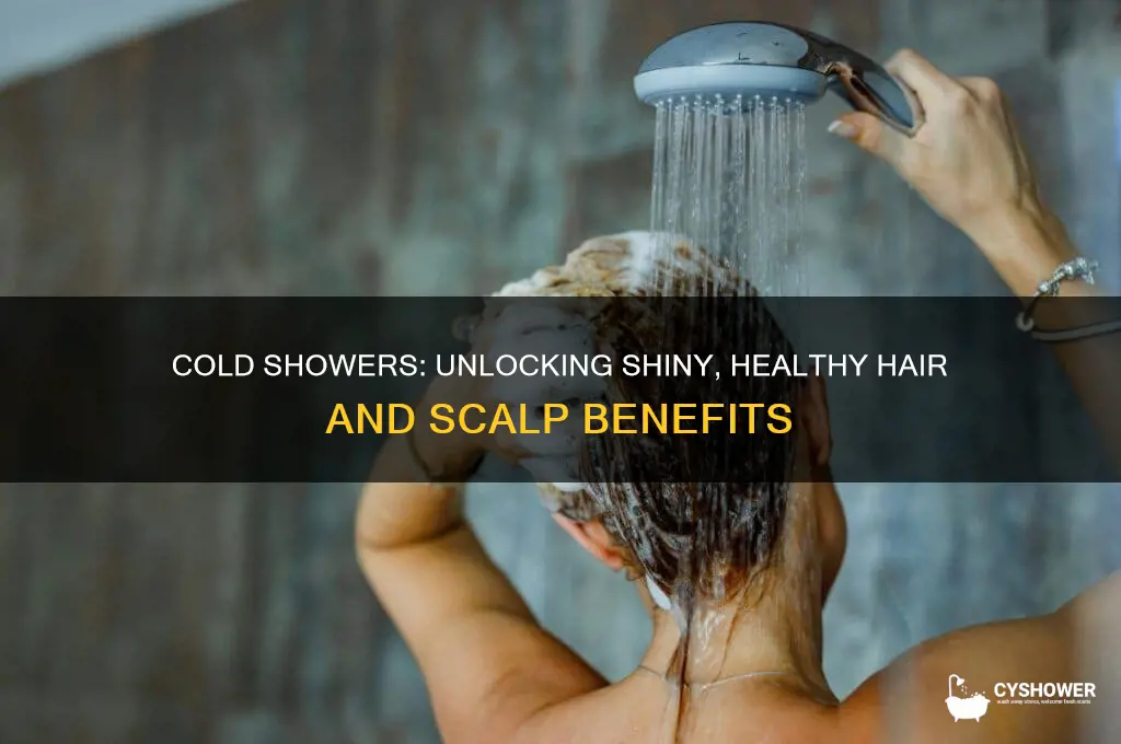 how is taking a cold shower good for your hair