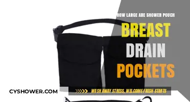 Understanding Shower Pouch Breast Drain Pockets: Size and Function Explained