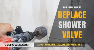 Perfect Shower Valve Replacement: Determining the Right Hole Size for Installation