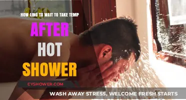Post-Shower Temperature Accuracy: How Long Should You Wait?