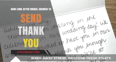 Bridal Shower Thank You Notes: Perfect Timing for Gracious Gratitude