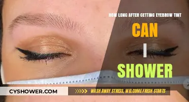 Eyebrow Tint Aftercare: When Can You Shower Safely?