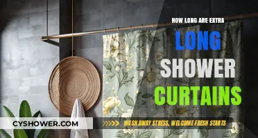 Extra Long Shower Curtains: Sizing Guide for Perfect Bathroom Fit