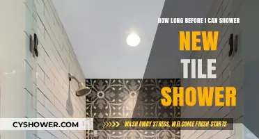 New Tile Shower: When Can You Safely Shower Again?