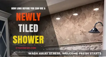 Newly Tiled Shower: When Can You Safely Use It?