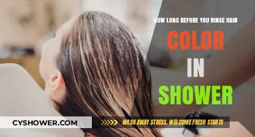 Perfect Timing: When to Rinse Hair Color in the Shower
