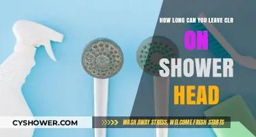 Safe Soaking Time: How Long to Leave CLR on Shower Heads