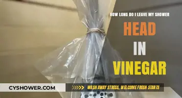 Vinegar Soak Time: Optimal Duration for Cleaning Your Shower Head