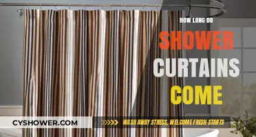 Standard Shower Curtain Sizes: Length and Width Guide for Bathrooms
