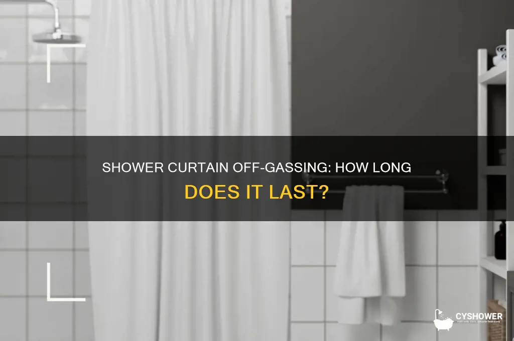 how long do shower curtains off gas